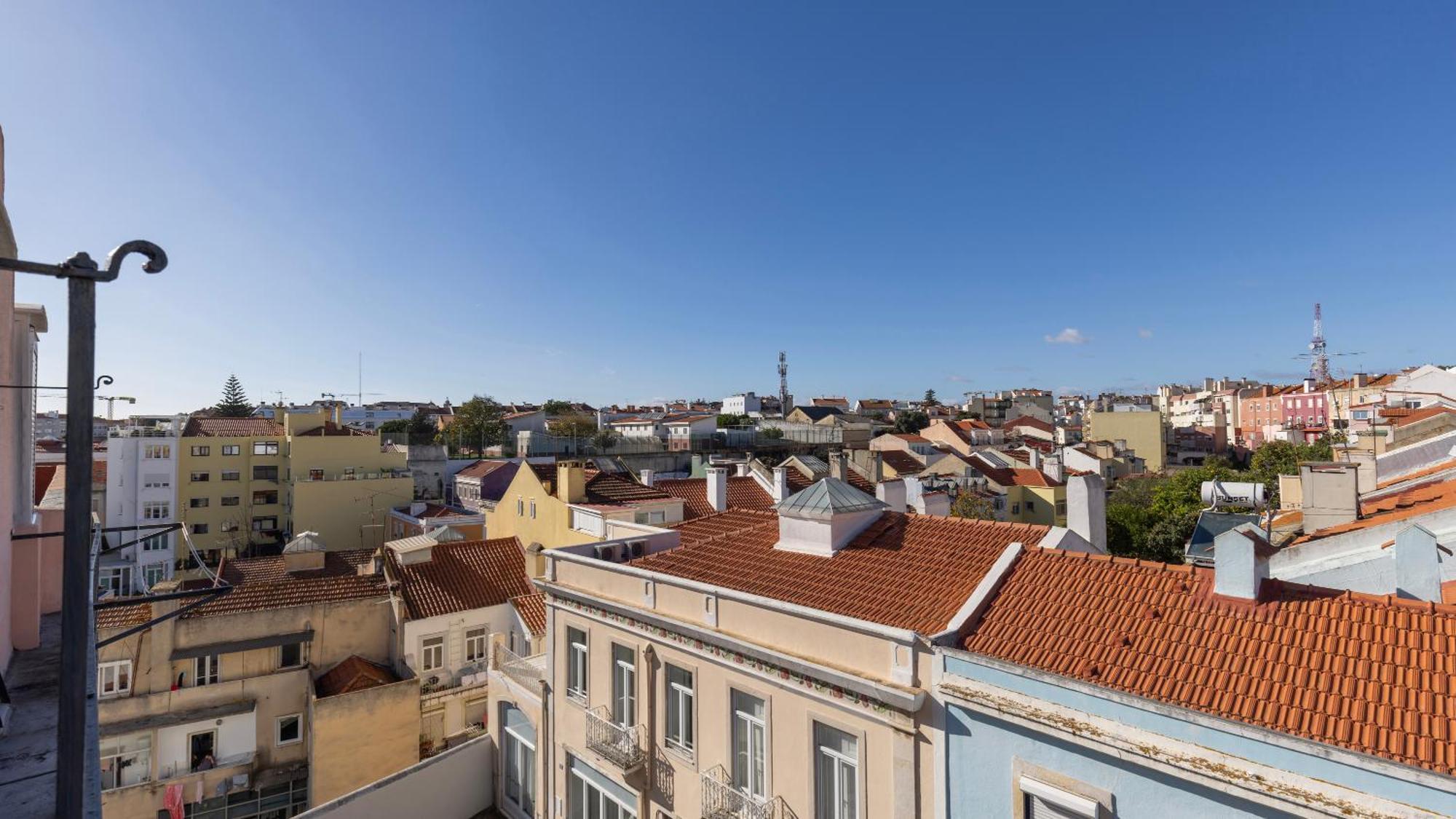 Classic Topfloor Apartment By Lovelystay Lisboa Dış mekan fotoğraf