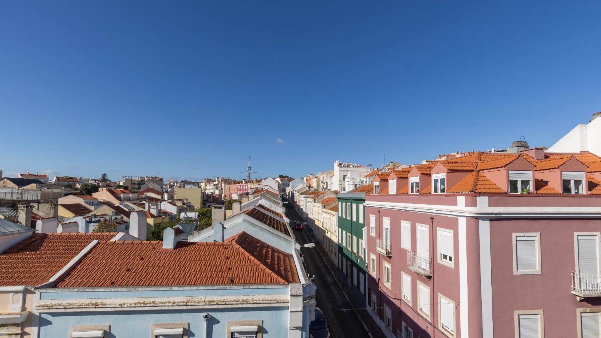 Classic Topfloor Apartment By Lovelystay Lisboa Dış mekan fotoğraf